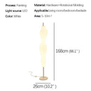 Axyaa Minimalist Nordic LED Floor Lamp for Modern Family Living Room & Bedroom