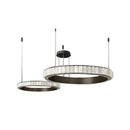 Axyaa Marble Black Gold Chrome Chandelier Pendant Light for Living Room