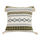 Axyaa Geometric Chenille Jacquard Sofa Cushion Covers Ethnic-Style Home Decor