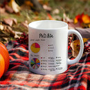Axyaa Phd Doctor's Ceramic Coffee Mug Office Tea Cup Birthday Gift