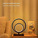 Axyaa Ring USB Lamp with 3-Color Dimming - Modern Minimalist Design
