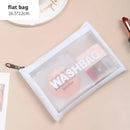 Axyaa PVC Travel Toiletry Bag: Portable Makeup Organizer for Women, Cosmetic Storage Container