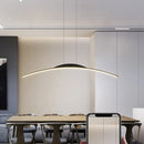 Axyaa Modern Black LED Chandelier for Dining Living Kitchen Bar Bedroom