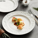 Axya Round Ceramic Cooking Dish 10 Inch - Solid Color Plate