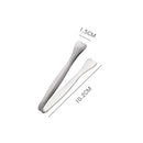 Axyaa Heart Food Tongs: Stainless Steel Cooking Tweezer for Steak, Sugar & Ice