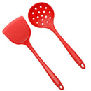 Axyaa Silicone Kitchen Utensils Set for Non-Stick Cookware with Ladle and Shovel