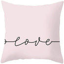 Axyaa Valentine's Day Parchment Pillow Set for Home Sofa, Square Pillowcase