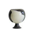Cow Print Ceramic Vase by Axyaa - Flower Vessel for Desktop Decor