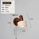 Axyaa Wabi Sabi Yellow Cave Stone LED Wall Lamp for Bedroom and Living Room