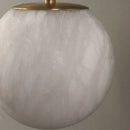 Axyaa Copper Marble Wall Light 12/15cm G9 Bulb for Bedroom Dining Room Sconce