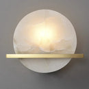 Axyaa Marble Alabaster Wall Lamp for TV Background Bedside and Corridor