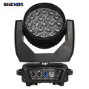 Axyaa 4PCS Beam+Wash RGBW Zoom Moving Head Lighting for Disco KTV Party