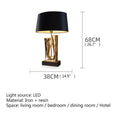 Axyaa Nordic Gold LED Table Lamp for Home Decor Bedroom Living Room