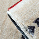 Axyaa Moroccan-Inspired Fluffy Round Rug for Cozy Home Decor