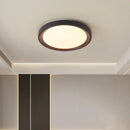 Axyaa Walnut Grain Ceiling Light for Bedroom and Living Room