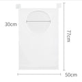 Axyaa Mesh Laundry Basket Wall Organizer with Hook