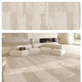 Axyaa Soft Fluffy Cream Style Large Area Carpet for Modern Bedroom Décor