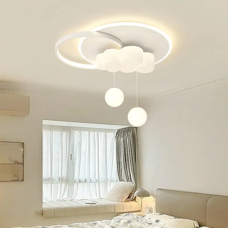 Axyaa Cloud Chandelier Light for Minimalist Bedroom & Living Room Decor