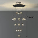 Axyaa Modern LED Chandelier Pendant Light for Dining Room and Ceiling, Indoor Decorative Lighting