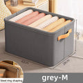Axyaa Clothes Organizer Box: Pants, Sweater, Jeans Storage for Wardrobe