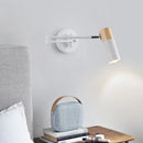 Axyaa Swing Arm LED Wall Lamp for Bedroom Study Reading Eye Protection