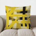 Axyaa Modern Geometric Pattern Pillow Cover for Sofa, Bedroom, Car - Digital Print Pattern