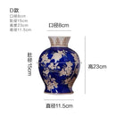 Axyaa Blue & White Porcelain Flowers Vase Flowers Arrangement Hydroponic Dried Flower Vase