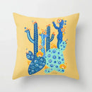 Axyaa Cute Animal Print Polyester Pillowcase for Bedroom Living Room 45x45cm