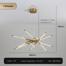 Axyaa Designer Chandelier Pendant Light for Living Room, Dining, Kitchen, Loft, Ceiling