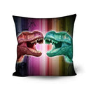 Axyaa Animal Print Cushion Cover - Stylish Polyester Throw Pillow for Home Decor