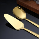 Axyaa Gold Stainless Steel Kitchen Utensil Set