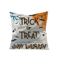 Halloween Anime Linen Cushion Cover for Home Decor by Axyaa