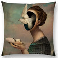 Axyaa Elegant Lady Fantasy Pillow Case for a Free Mind
