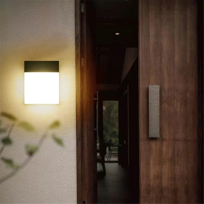 Axyaa Aluminum LED Wall Lamp for Indoor and Outdoor Lighting