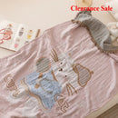 Axyaa Cotton Gauze Bath Towel Shawl & Travel Blanket 80x160cm