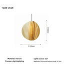 Axyaa Colourful Planet Chandelier Pendant Light for Staircase Dining Table