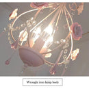 Axyaa Crystal Rose Chandelier for Princess Bedroom