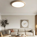 Yellow Hole Stone Ceiling Lamp Retro Cream Style by Axyaa