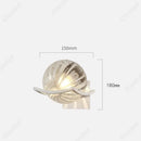 Axyaa LED Glass Sphere Wall Lamp for Bedroom Living Room Lighting
