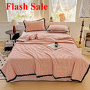 Axyaa Wrinkled Yarn Xia Liang Quilt Hepburn Wind Lace Quilt