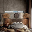 Axyaa Rattan Hat Lamp: Creative Art Lighting for Living Room and Restaurant