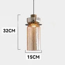 Axyaa Modern Glass Cover Pendant Light Fixture for Restaurant Living Room