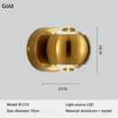 Axyaa Modern Nordic Rotatable Wall Lamp for Bedroom and Hallway