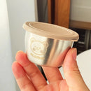 Axyaa Stainless Steel Seasoning Container with Leak-proof Lid