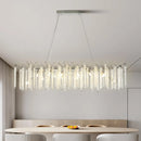 Axyaa Modern Crystal Ceiling Chandelier for Dining Room & Living Room