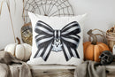 Axyaa Halloween Witch Hat & Pumpkin Pillow Cover for Sofa, Bedroom, Car