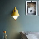 Axyaa LED Wall Lamp Modern Nordic Sconce Reading Light White Iron Fixture