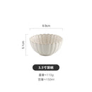 Axyaa Nordic White Ceramic Tableware Set - Dinner Plates, Bowls, Steak Dish, Salad Bowl