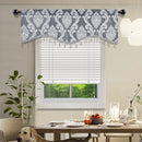 Axyaa Luxury Jacquard Weave Valance Curtain for Home Decoration