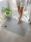 Axyaa Super Soft Fluffy Bathroom Rug Ultra Absorbent Non-Slip Plush Shower Carpet